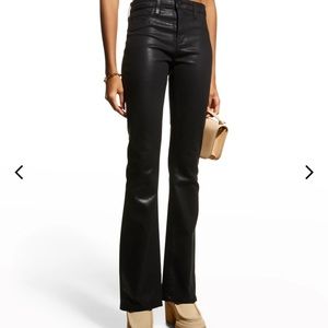 L’Agence Selma Sleek Baby Boot Cut Jeans Coated Stretch Denim
